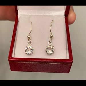 Swarovski Crystal Drop Earrings 6mm